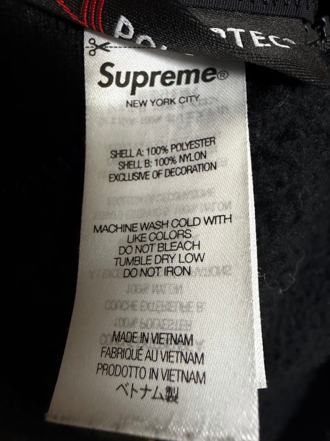 [XL]슈프림 리버시블 폴라텍 풀오버 플리스 상품이미지5