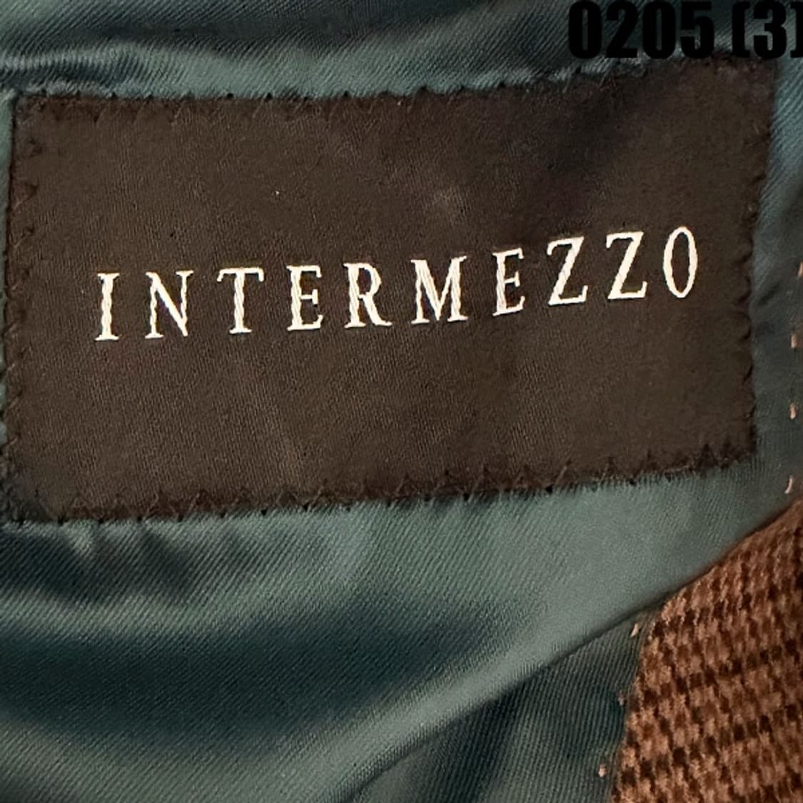 [100] 인터메조 테일러드 브라운 자켓 0205(3) 상품이미지4
