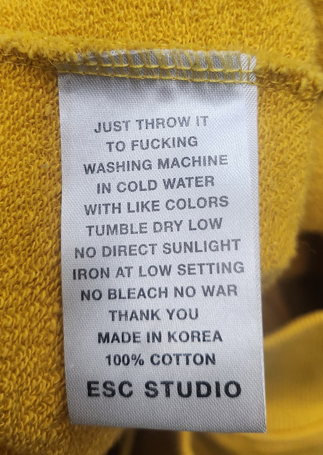 ESC 스튜디오 크롭 후드티 (77까지가능) 상품이미지4