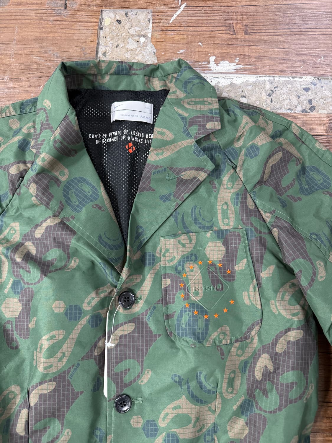 나이키 소프넷 FCRB 카모 자켓 상품이미지2