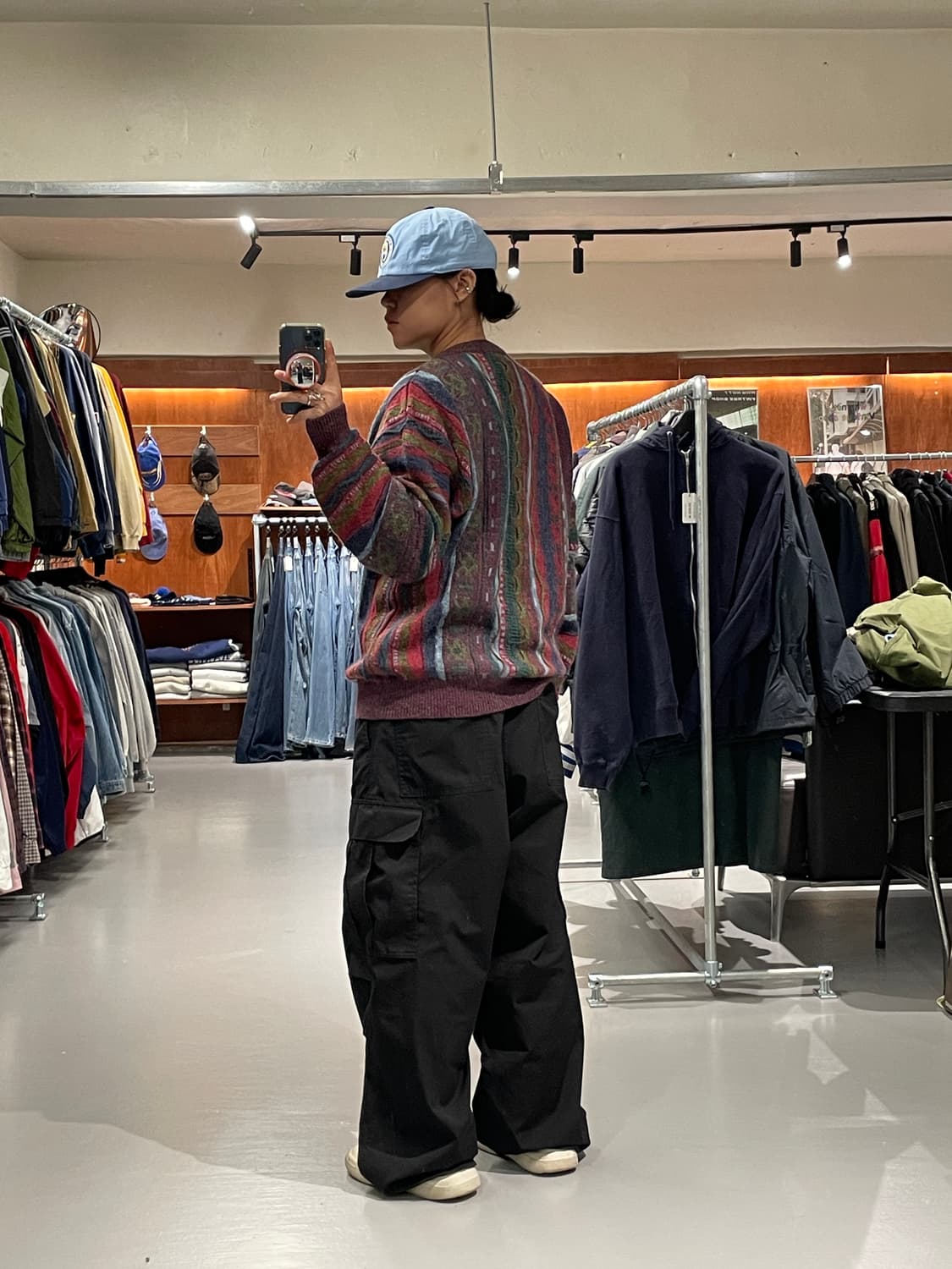 빈티지 울 케이블 니트 상품이미지3