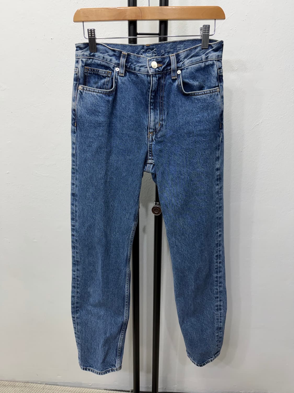 정품) COS 코스 여성 슬림 데님 청바지 26 상품이미지1