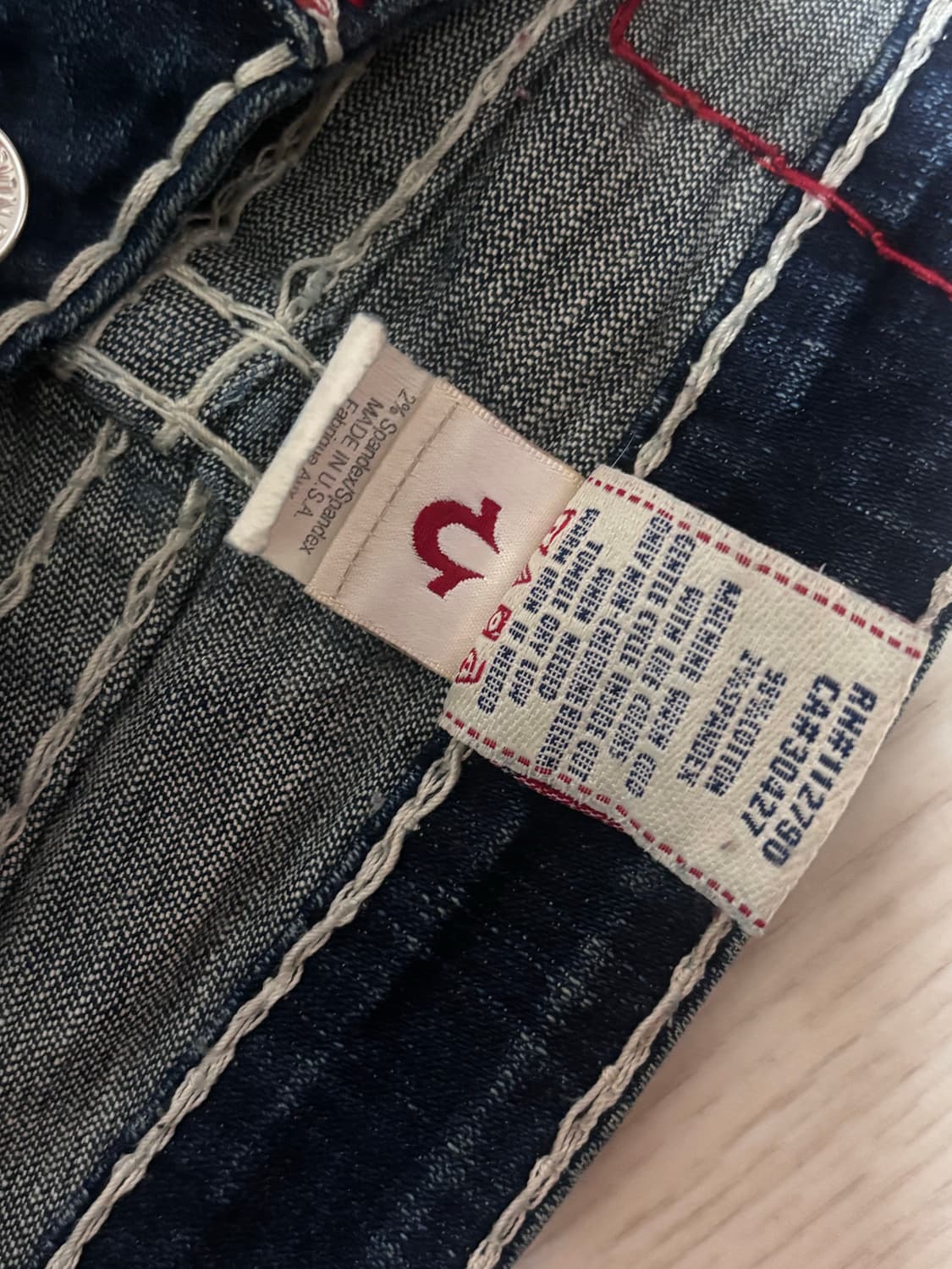 트루릴리젼 TureReligion 스티치 데님 부츠컷 상품이미지6