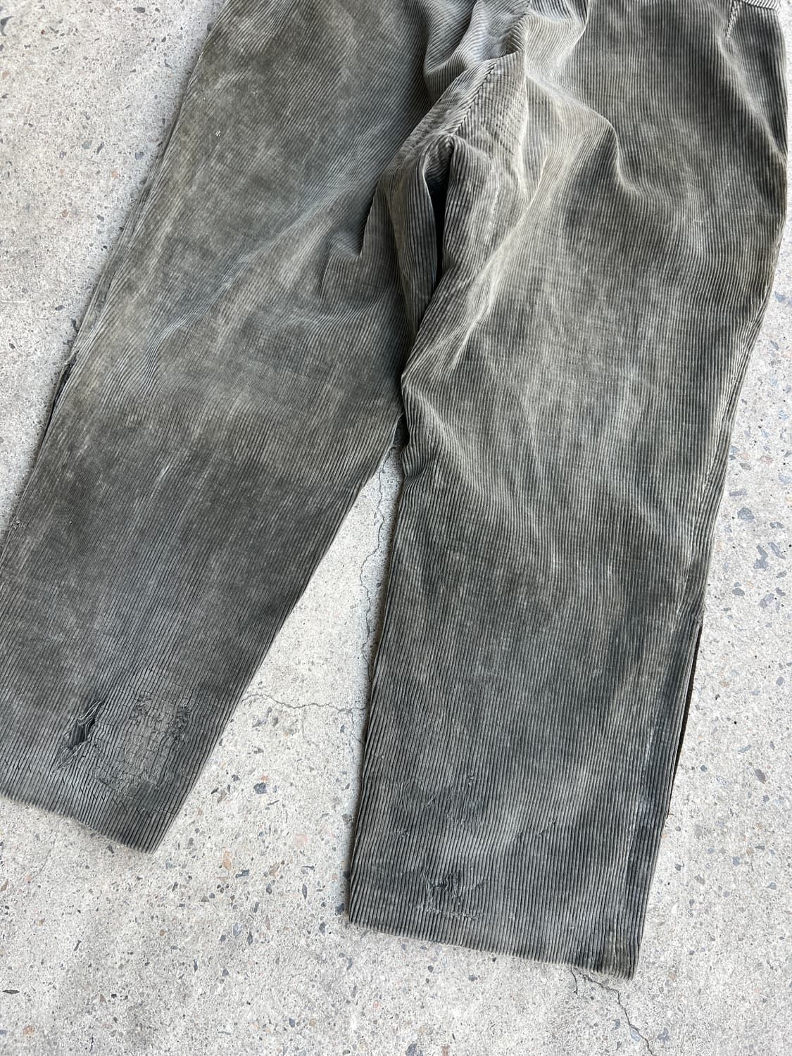 1940s Le Mont St Michel 프렌치 르몽생미셸 코듀로이팬츠 상품이미지10