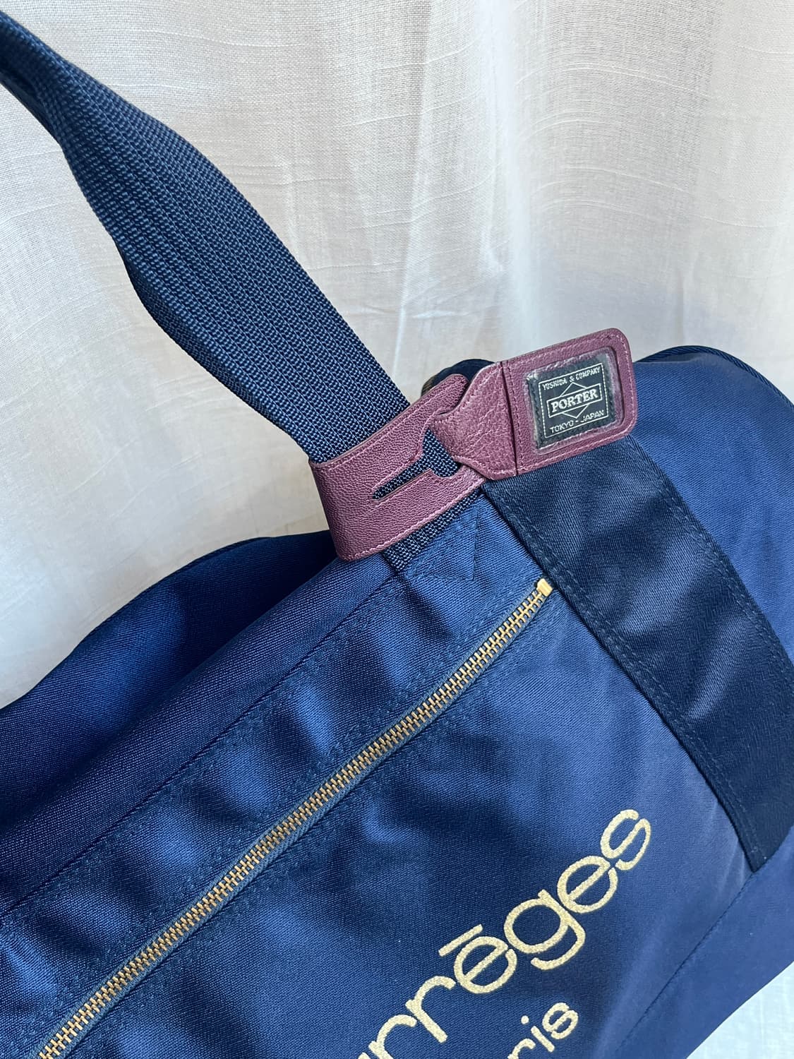 Porter 포터 러기지 태그 버건디 상품이미지10