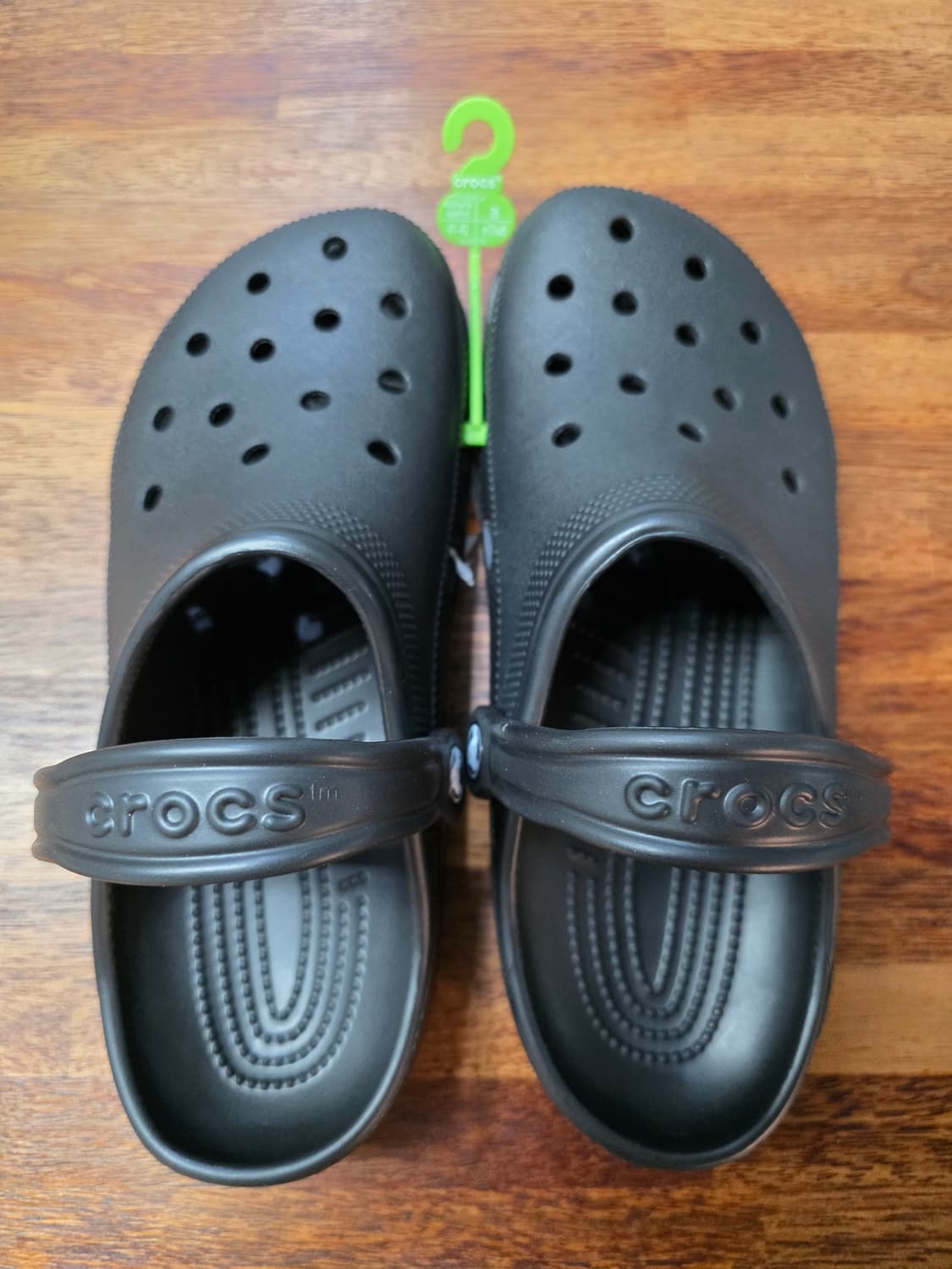 정품)크록스 클래식 클로그 10001-001  M8/W10 (265사이즈 상품이미지3