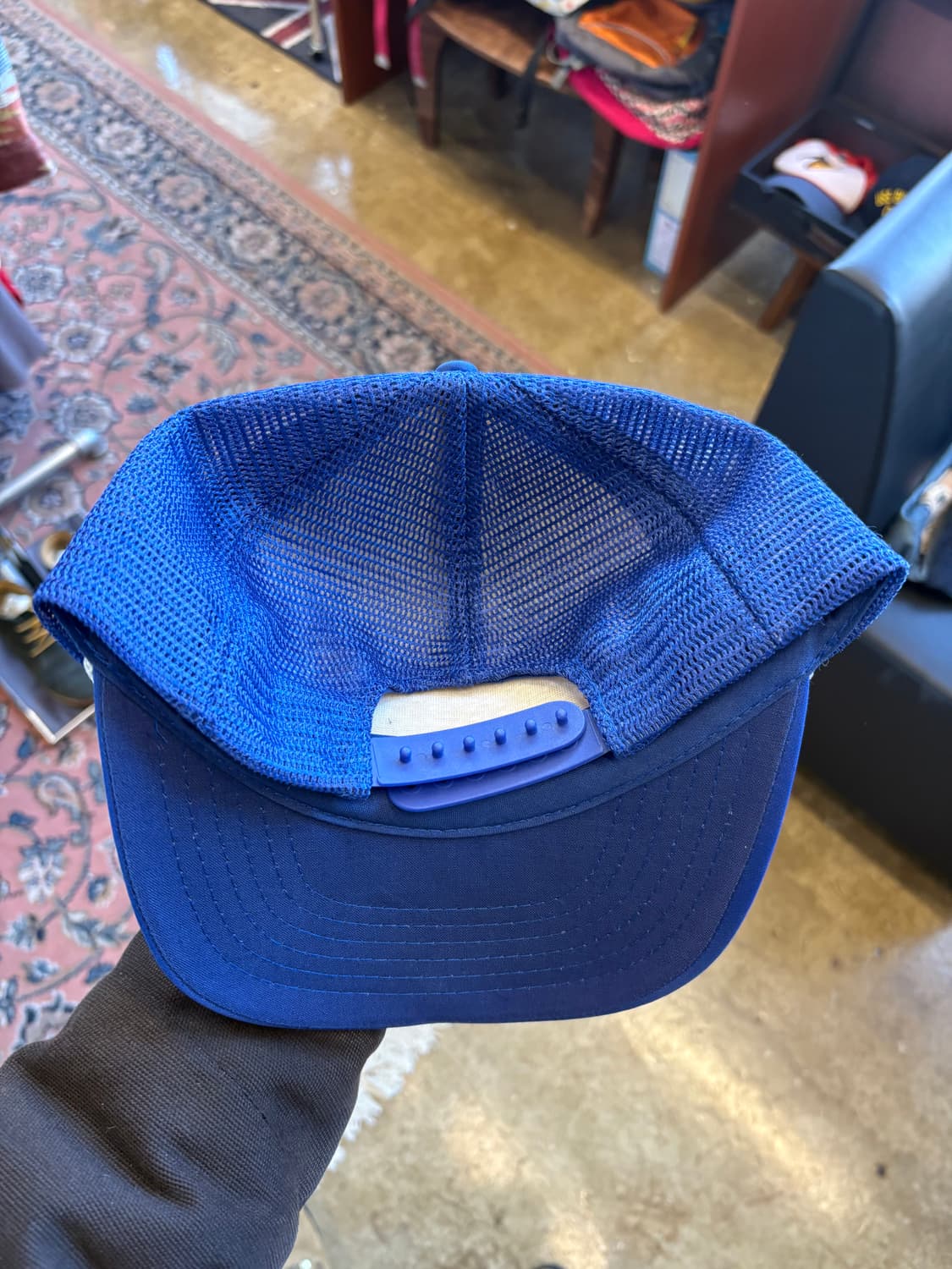 80s 미국 금 추출 전문 회사용 빈티지 트러커캡 상품이미지5