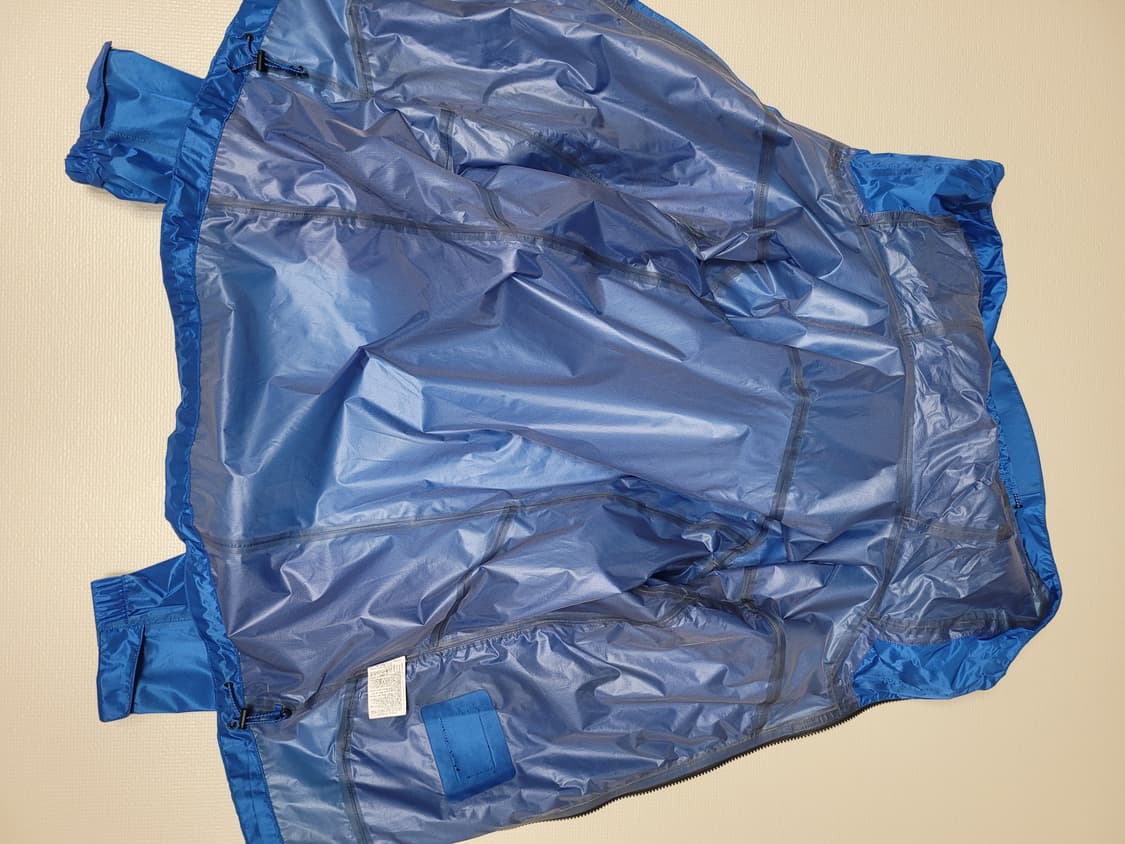 코오롱스포츠 남자 홑겹 바람막이 105 블루 상품이미지9