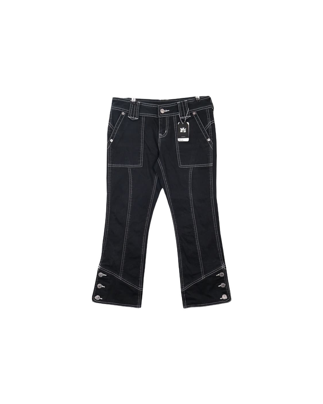 Jpn Black Stich Cotton Pants 상품이미지5