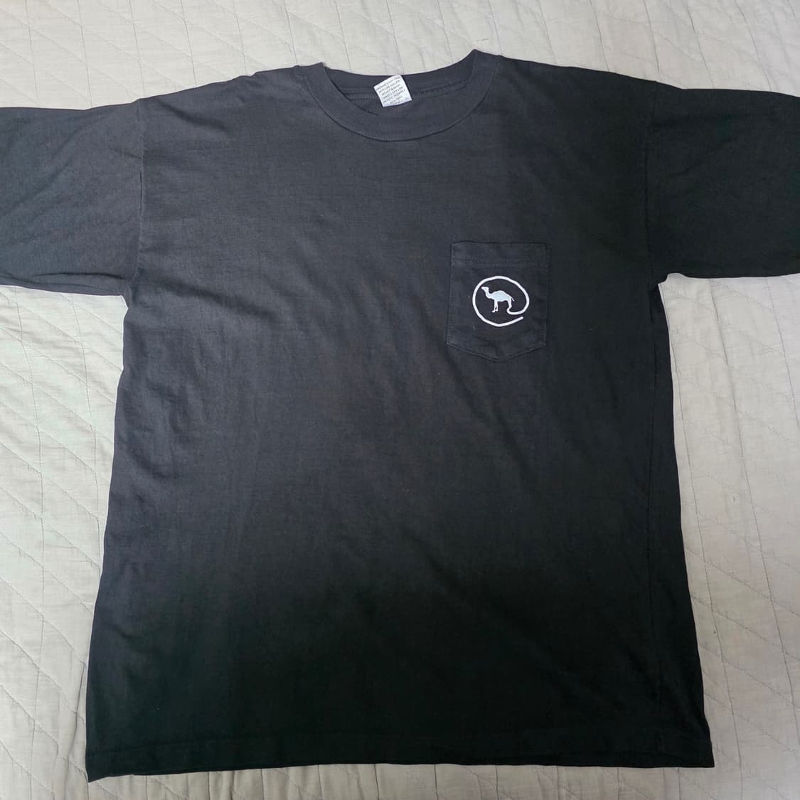 [XL] 90s 카멜 포켓 프로모 티셔츠 ver. fit like L 상품이미지1