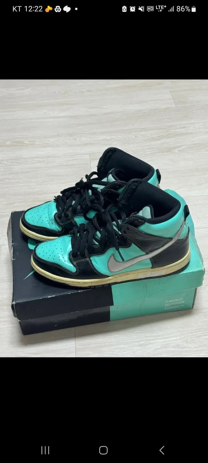 나이키 sb덩크 티파니 270 상품이미지1