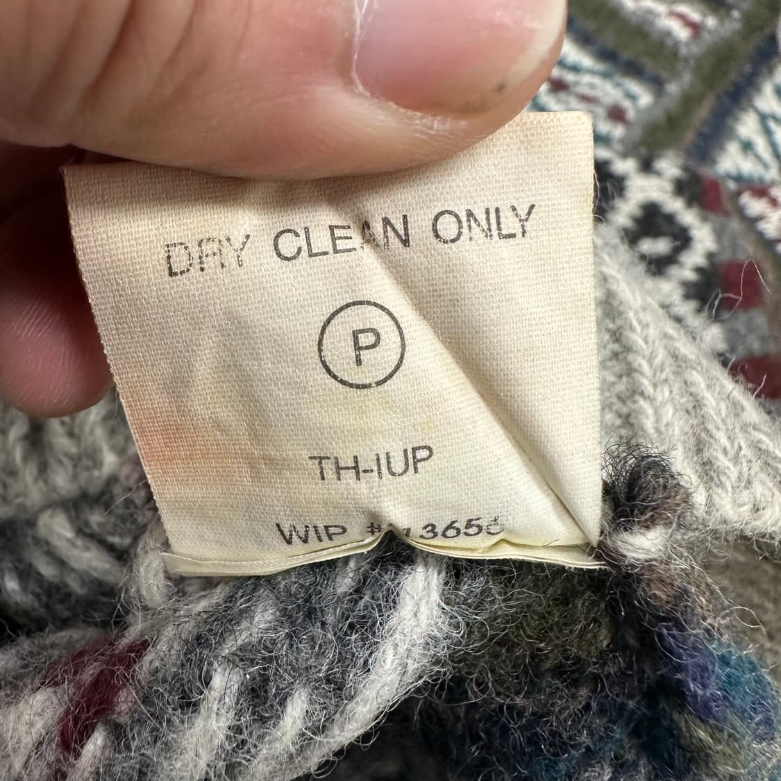 울리치 페어아일 패턴 니트 상품이미지5