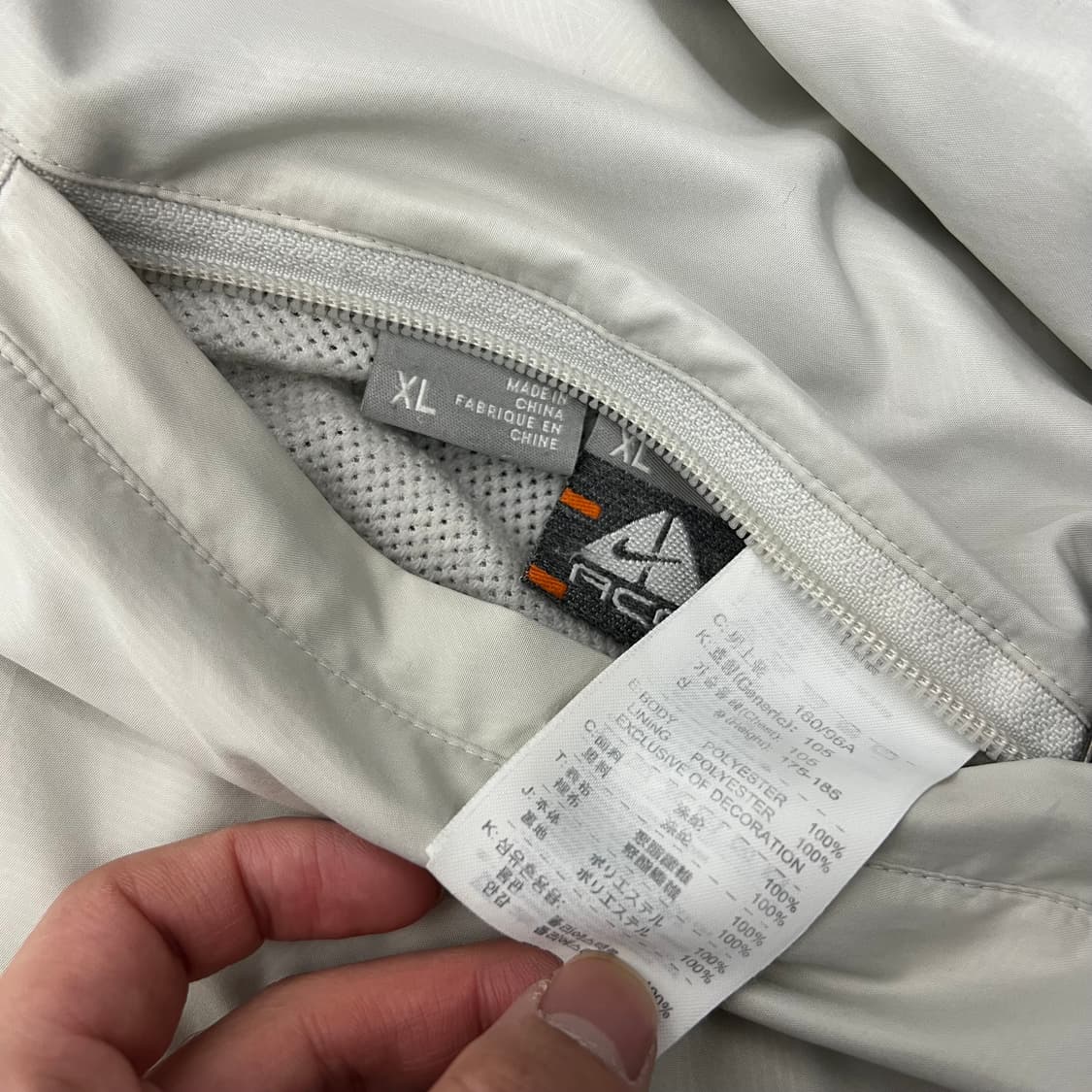 나이키 ACG 배색 플리스 쉐르파 리버시블 집업 자켓 상품이미지7