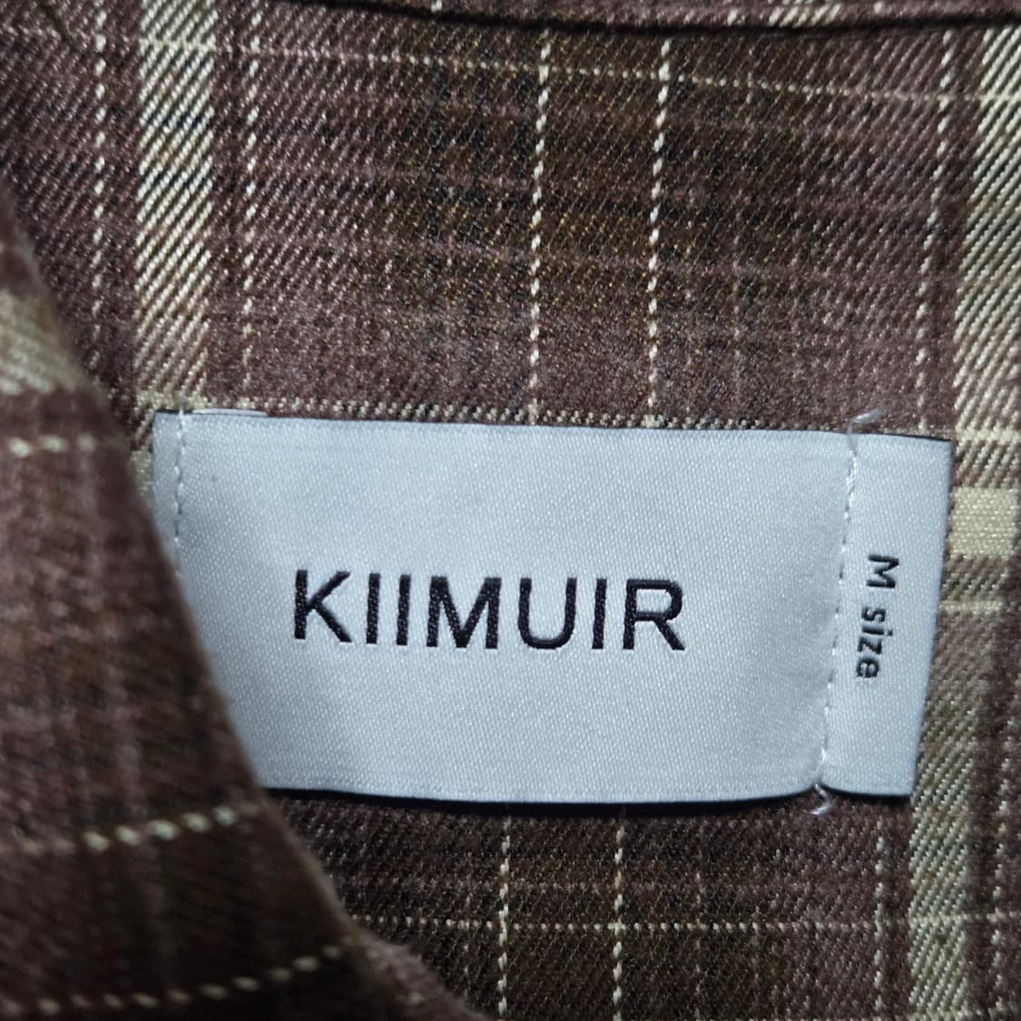 키뮤어 플란넬 체크셔츠/ 남자 셔츠 / 남성 셔츠  상품이미지5