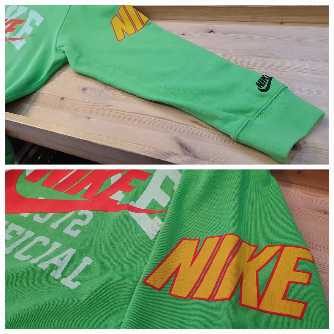 (새상품)110.나이키 더블 빅로고 후드티 상품이미지5