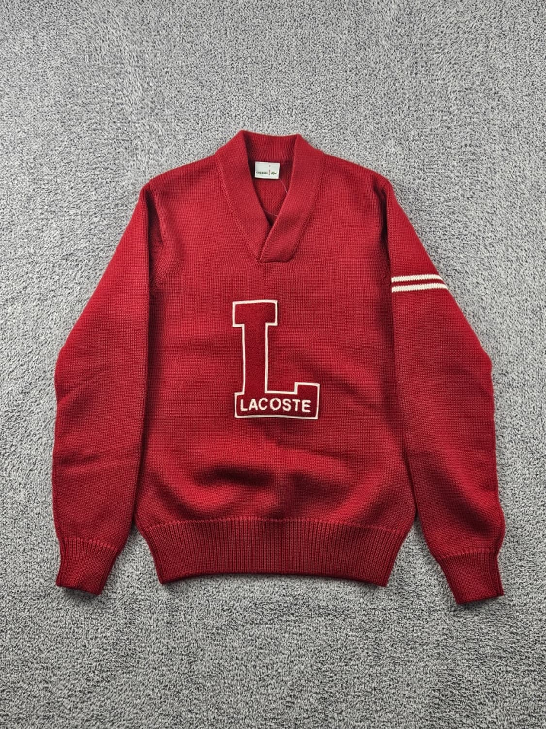 라코스테 부클 빅로고 크리켓 니트 스웨터 (4[100]) / 11311 상품이미지2