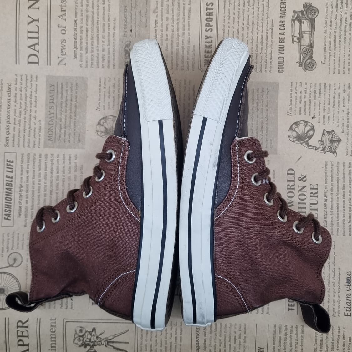 컨버스 브라운 하이탑 230 상품이미지5