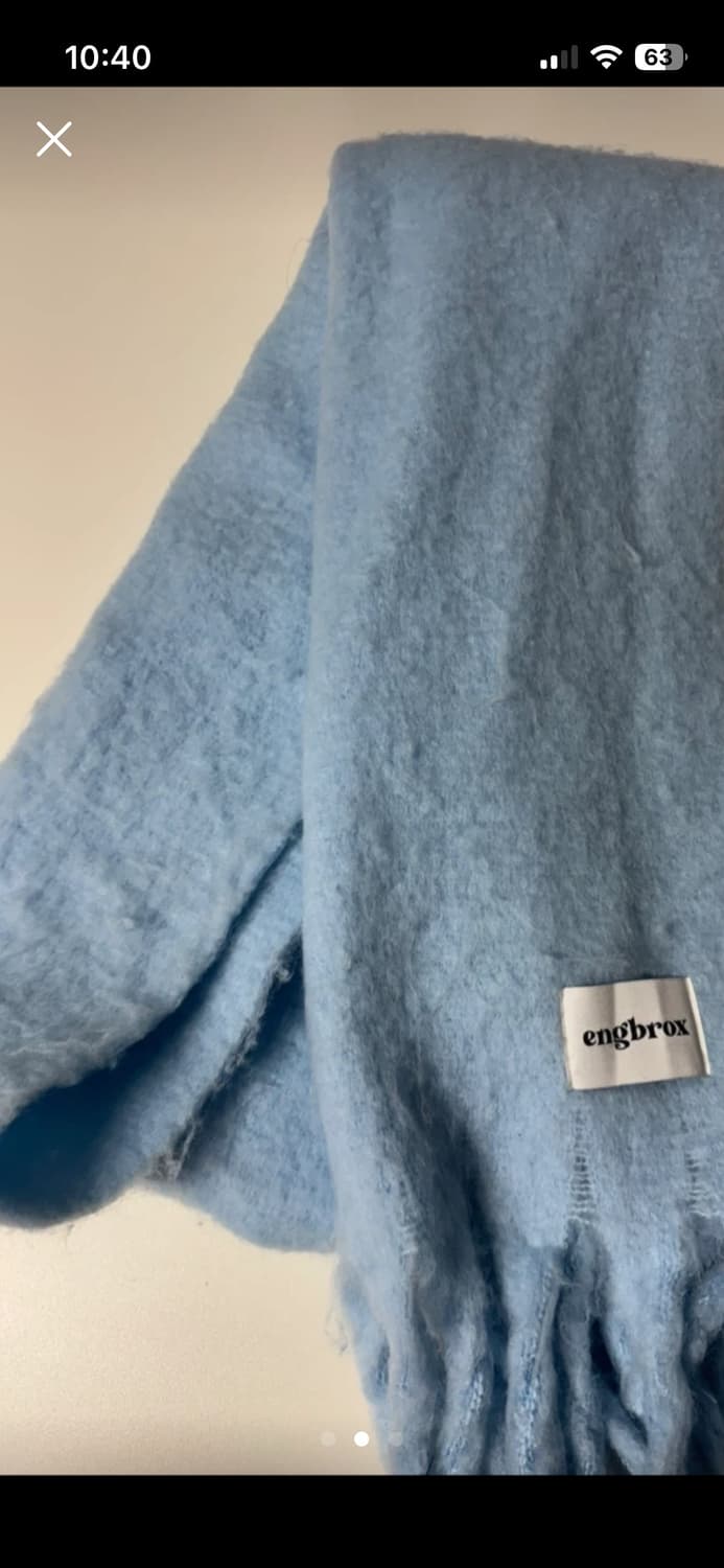 앵브록스 머플러 하늘색 카리나 상품이미지2