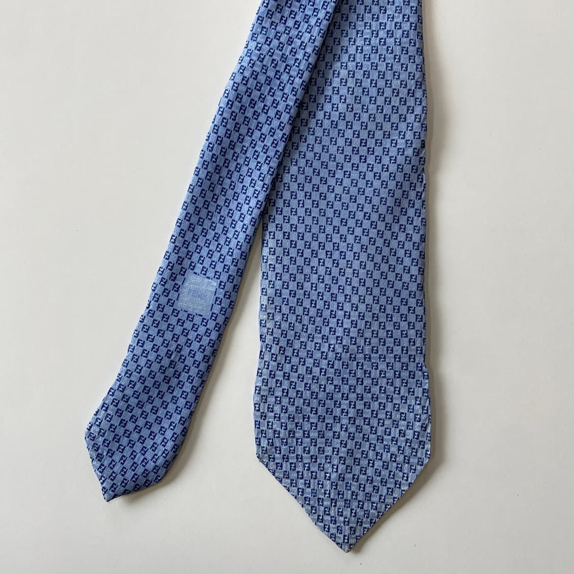 FENDI 펜디 모노그램 정품 명품넥타이 8.4cm 상품이미지1