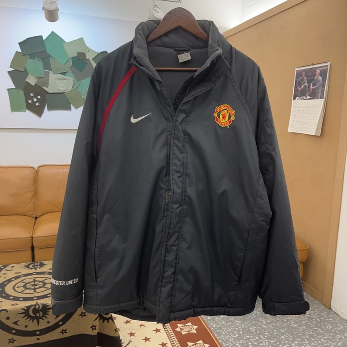 나이키 맨유 미드필드 올드스쿨 바람막이 자켓 M C08606 상품이미지3