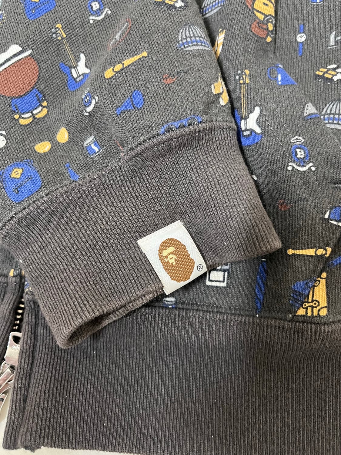 베이프 베이비 마일로 후드집업 상품이미지2