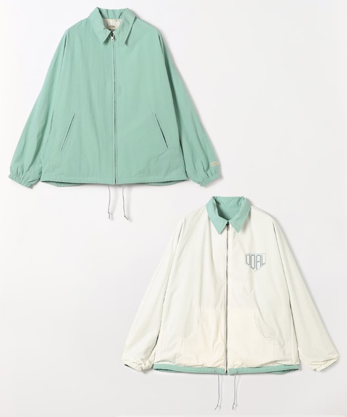 [L][105] 나나미카 리버시블 코치자켓 코랄 그린  상품이미지9