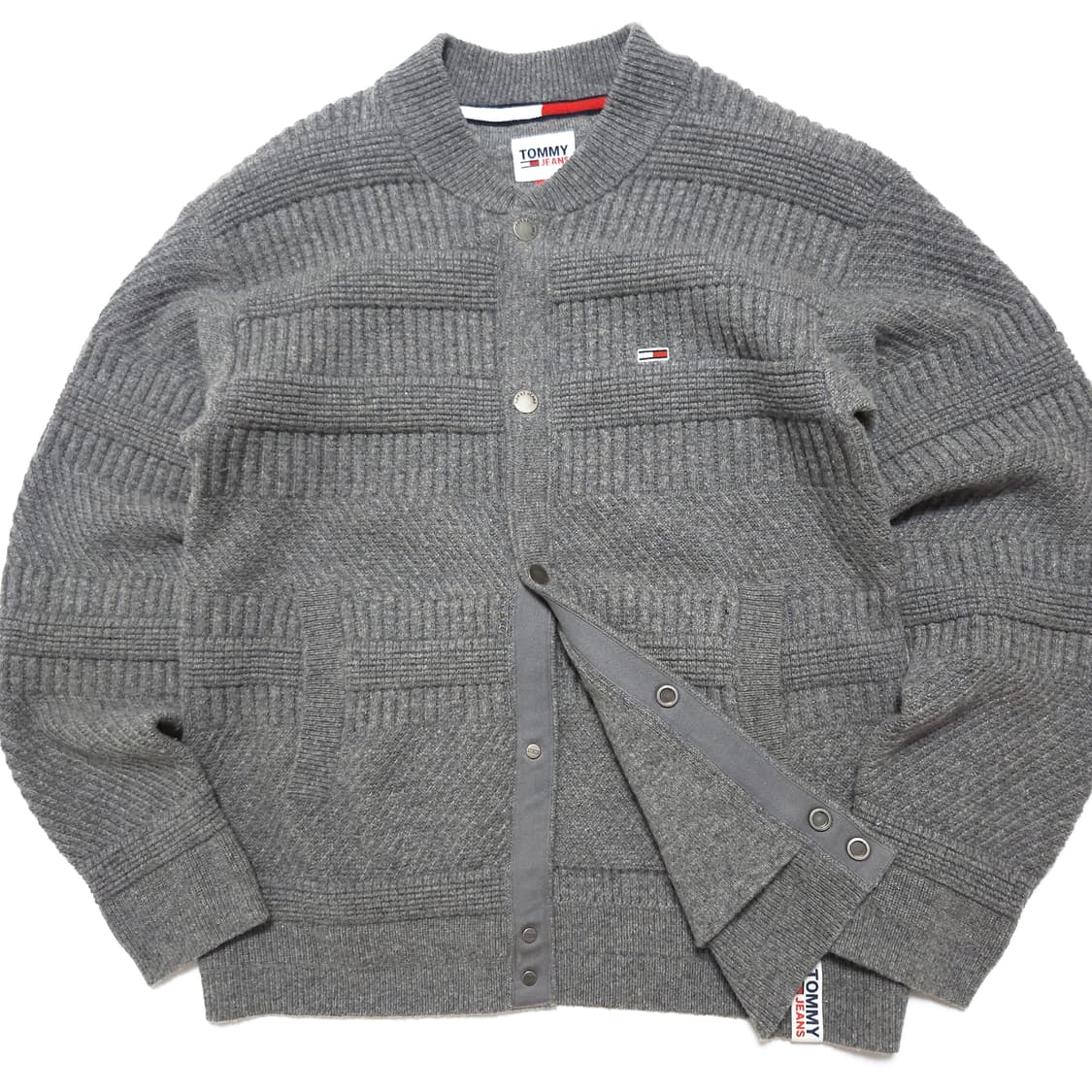 타미 진스 울 니트 가디건 그레이 상품이미지2