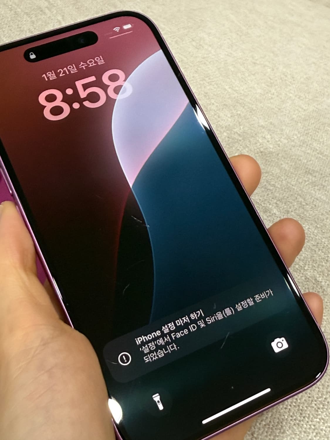 아이폰16 핑크 256GB 상품이미지4