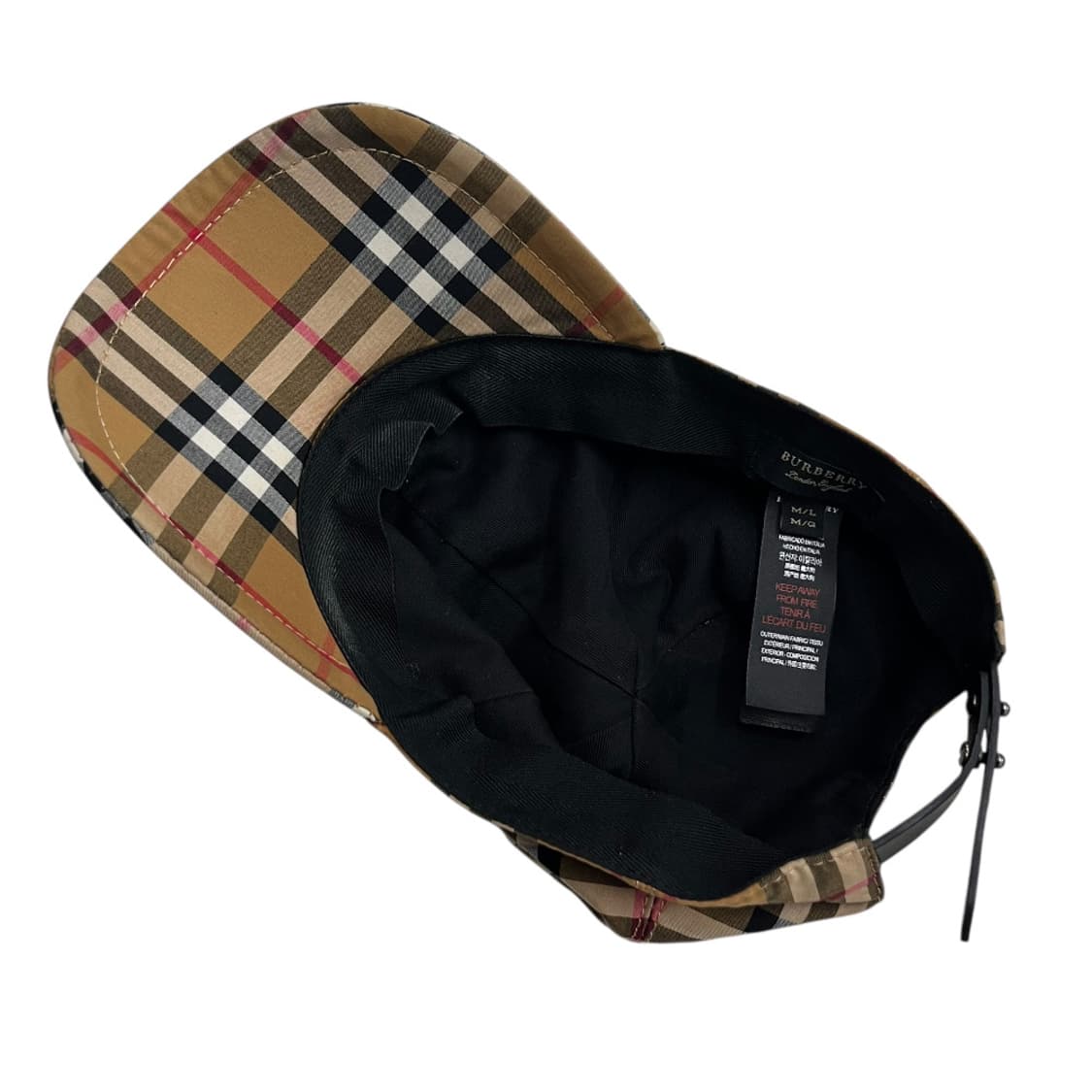  버버리 클래식 노바체크 볼캡 상품이미지8