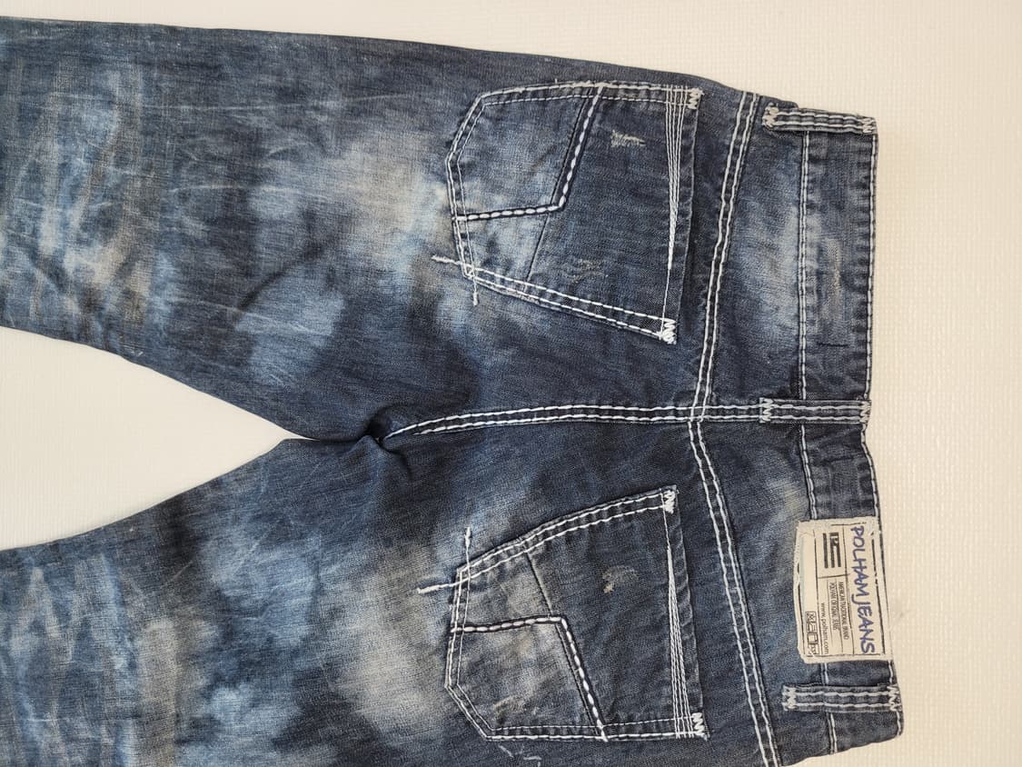 폴햄 POLHAM 남자 워싱 청바지 32 다크네이비 상품이미지10