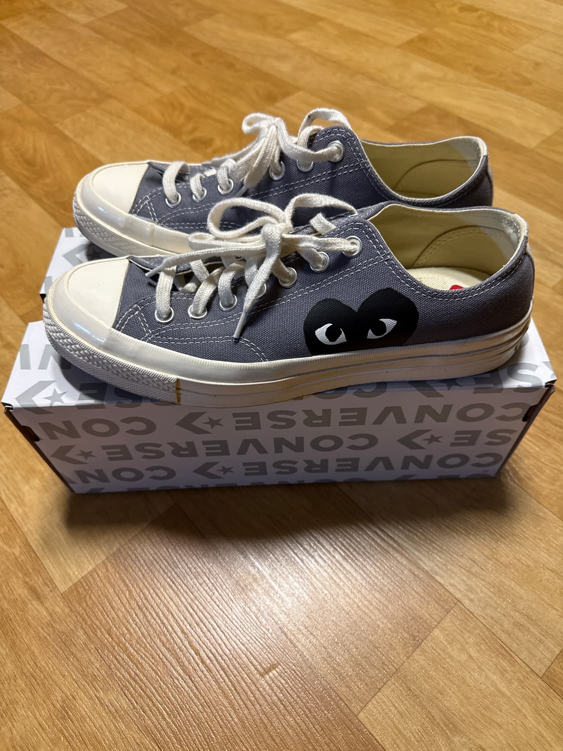 컨버스 꼼데가르송 척테일러 70s 로우 그레이 270 상품이미지1