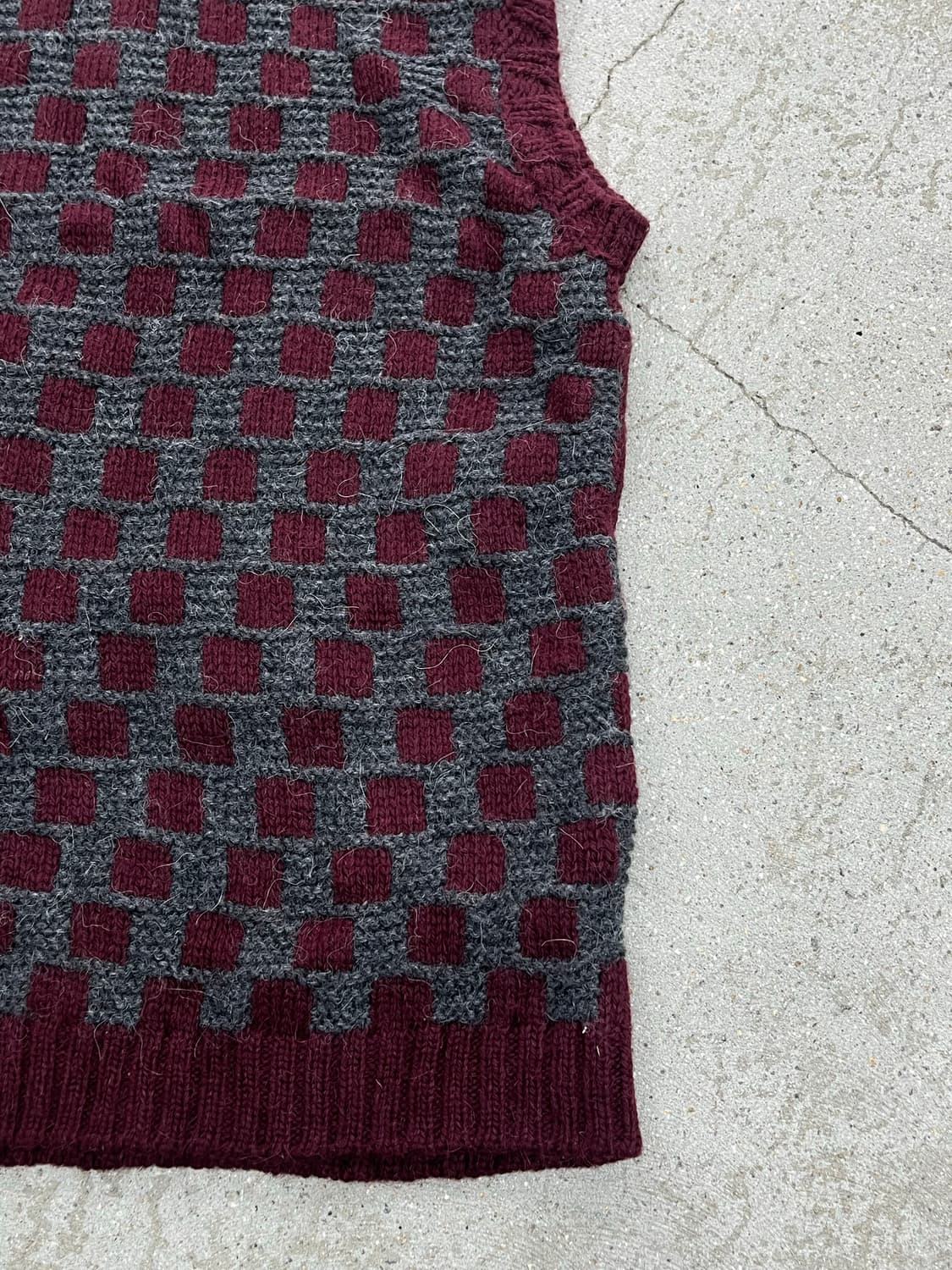 SISLEY knit vest 상품이미지3