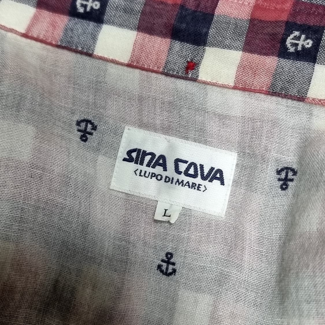 일본제 시나코바 앵커 체크 후드 셔츠(100) 상품이미지9