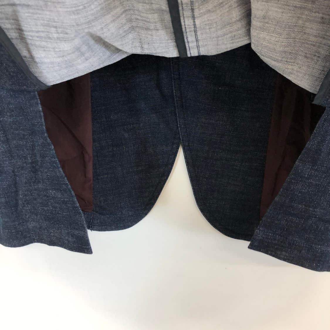 브루노바피 가먼트워싱 코튼 콤비자켓 95 상품이미지5