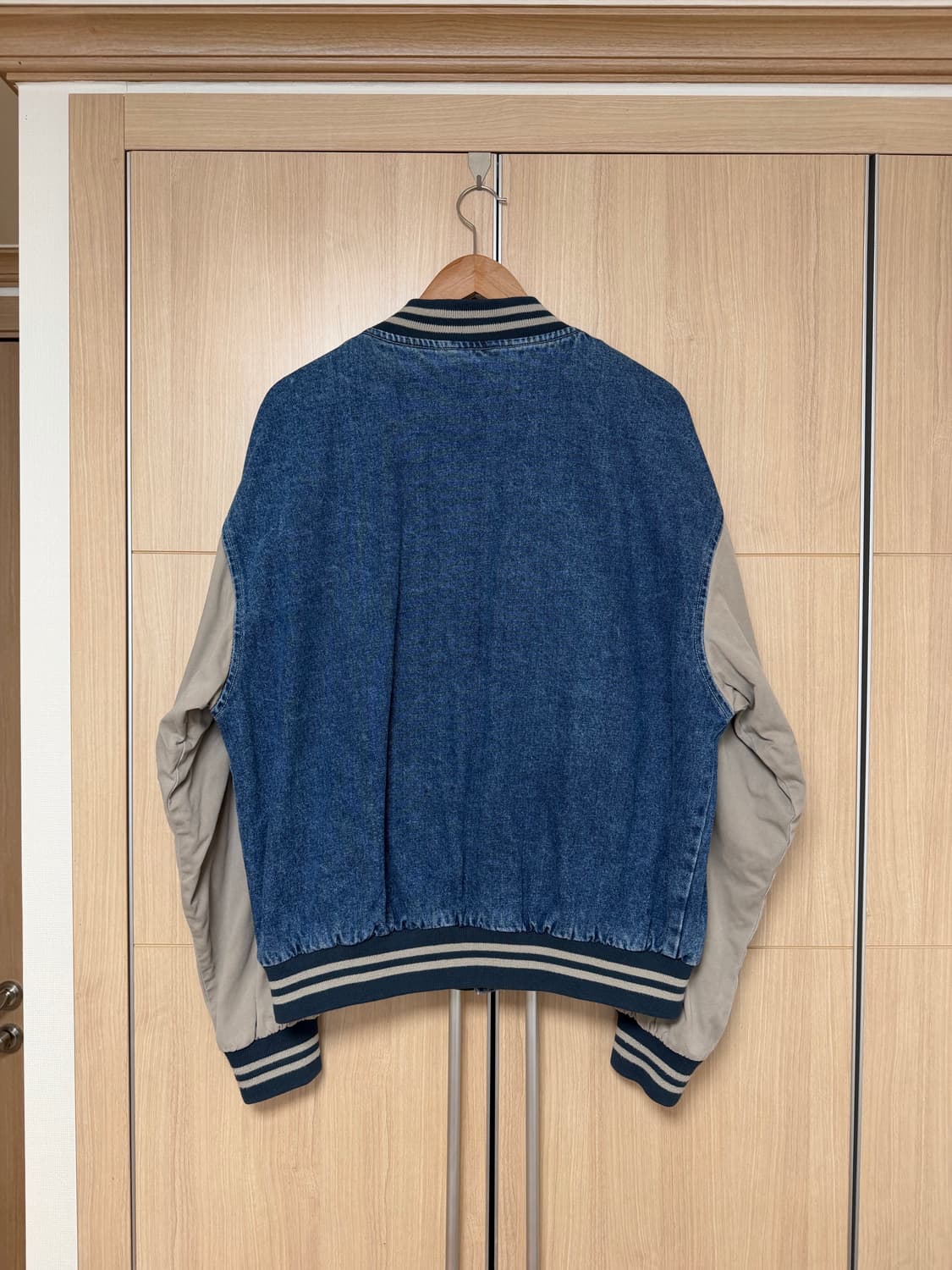 빈티지 스윙스터 데님 바시티 자켓 상품이미지2