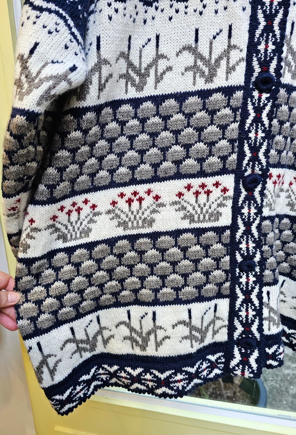 Sweden nature 노르딕 울 가디건 상품이미지7