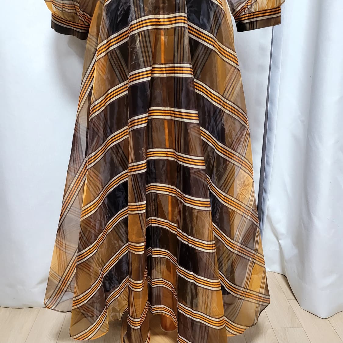 씨호린 체크원피스 상품이미지7