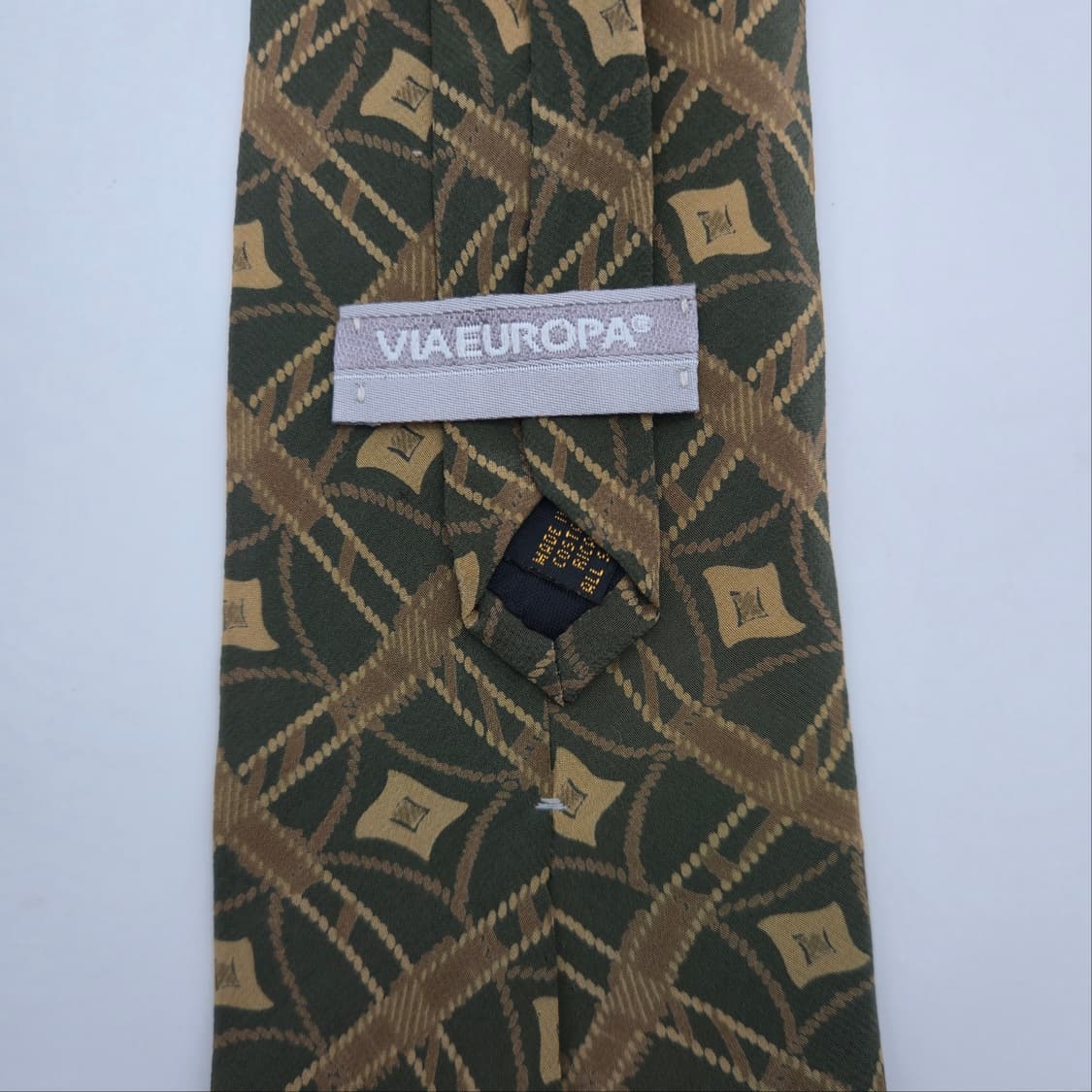비아 유로파 실크 넥타이 [BCF10803_0332-28] 상품이미지5