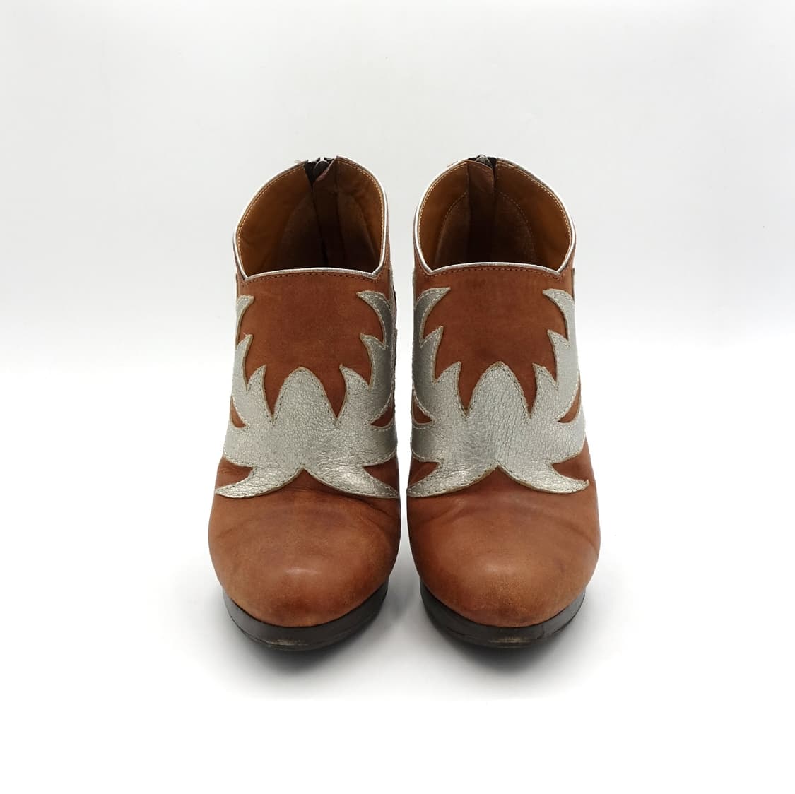 [7B] RALPH LAUREN  랄프로렌 웨스턴 앵클 펌프스 힐 부츠 상품이미지3