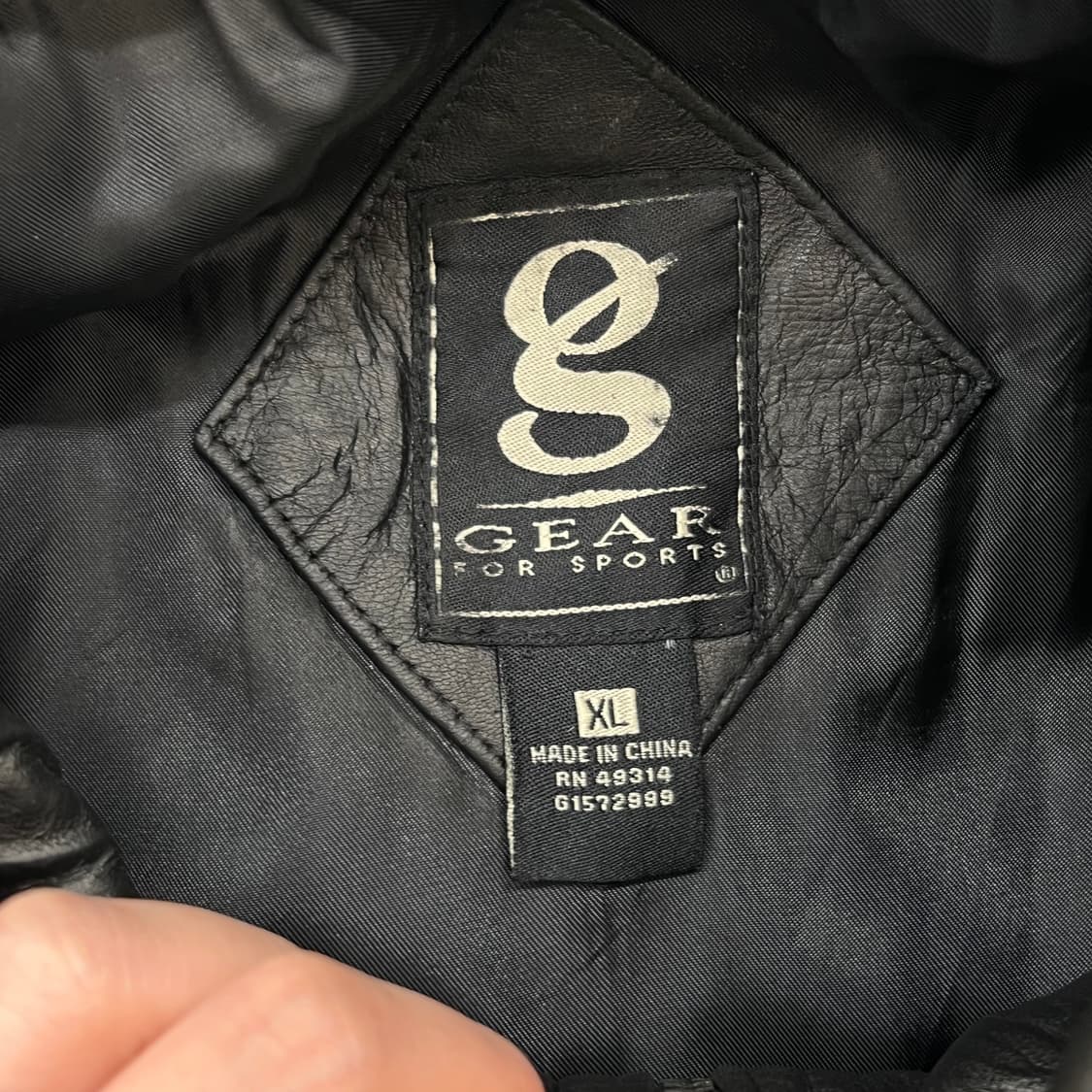 리얼레더 집업 자켓 r2833 상품이미지5