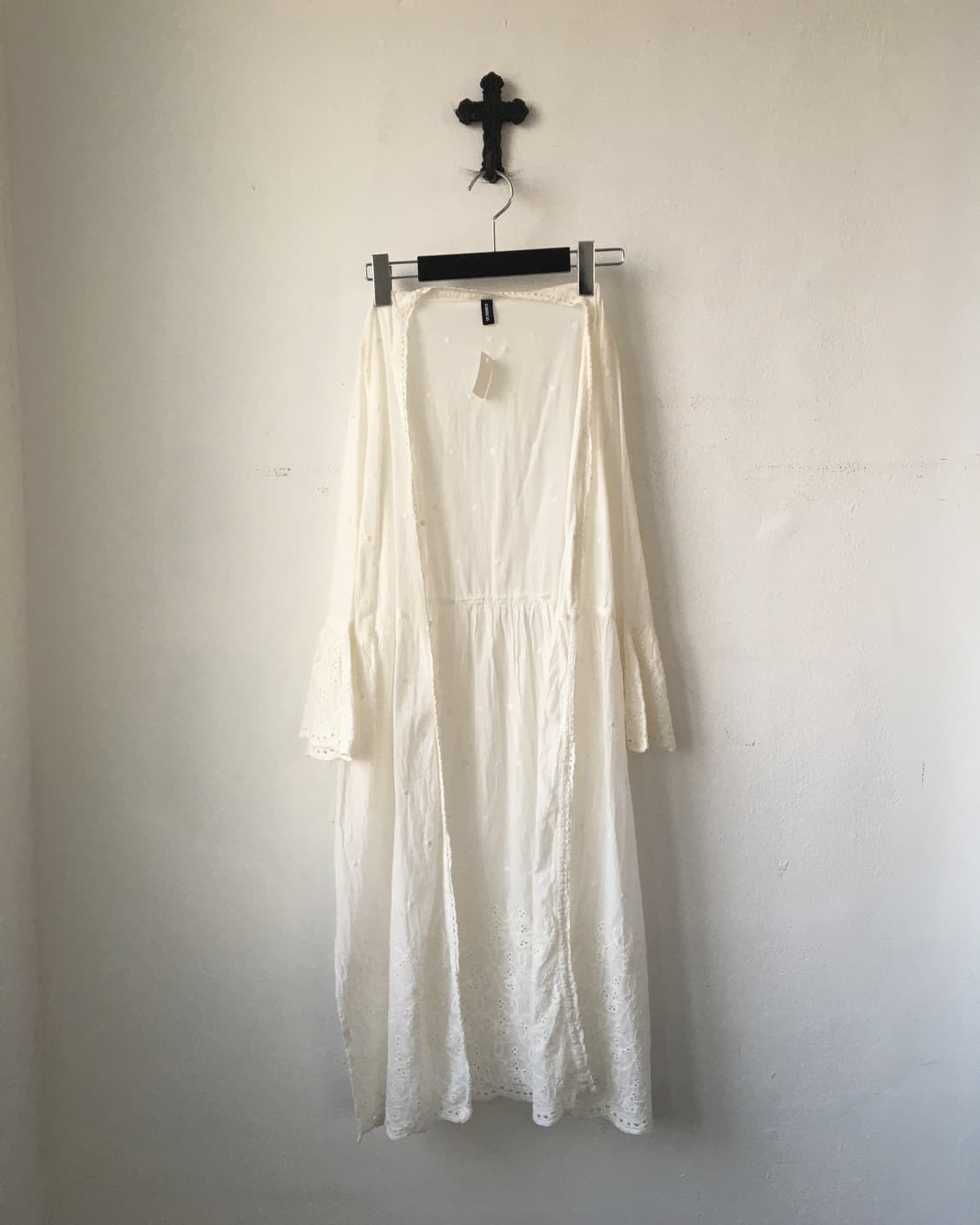 Punching point open long caridgan 상품이미지2