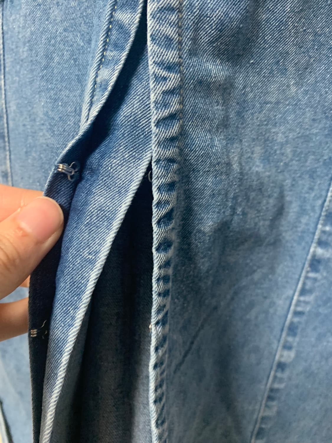 Ungrid 데님 뷔스티에 상품이미지3