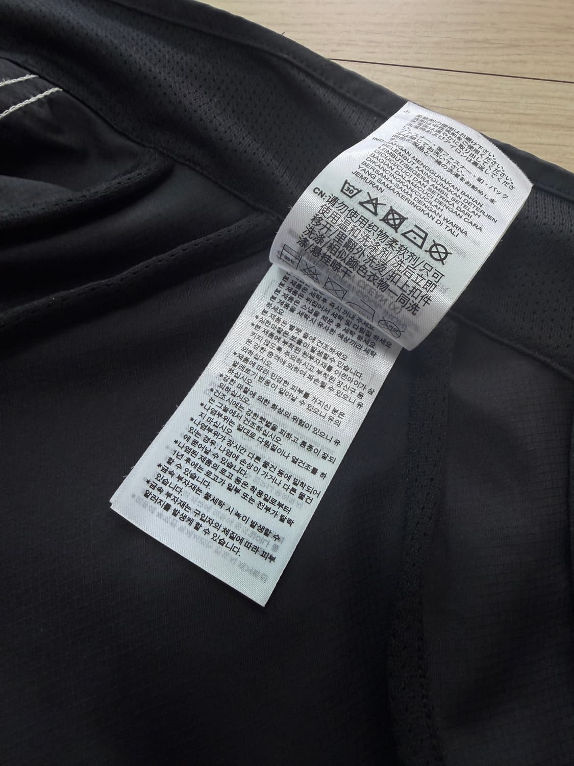 아디다스 삼선 바람막이 블랙 L 상품이미지6