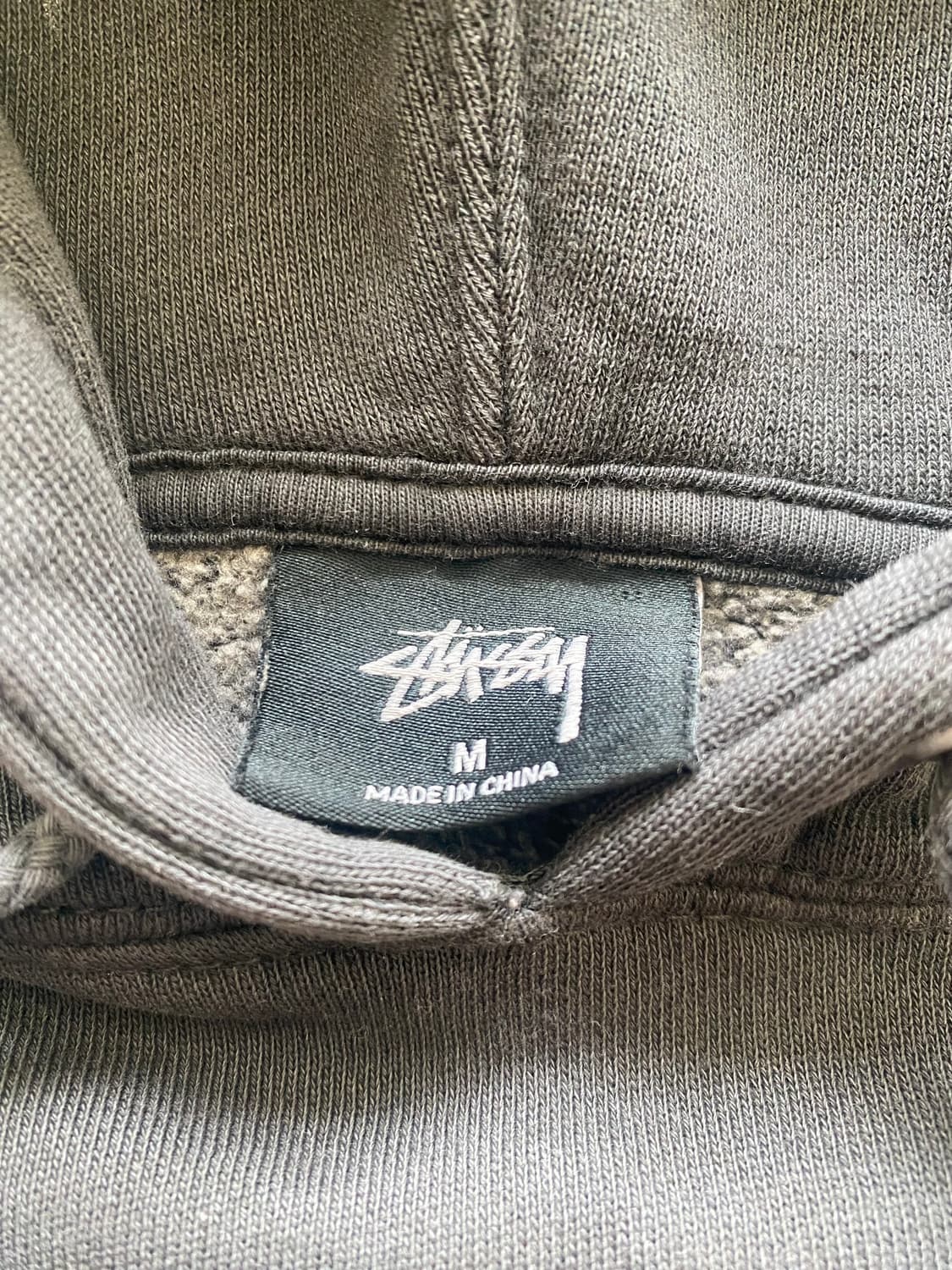 스투시 스톡 피그먼트다이 후드 상품이미지3