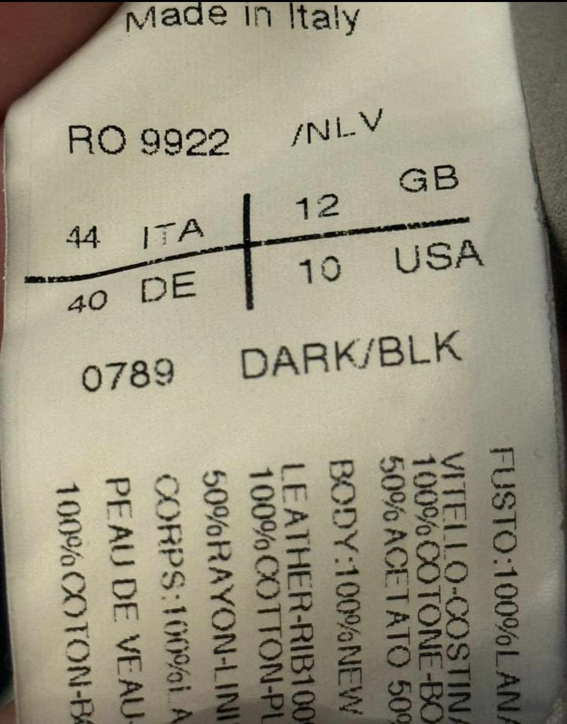 RICK OWENS MOUNTAIN 2012 A/W 릭 오웬스(해외발송) 상품이미지7