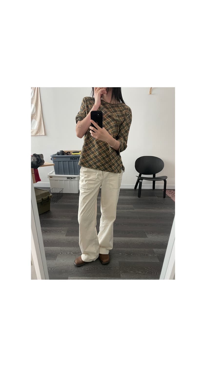 Givy Check Top 상품이미지1