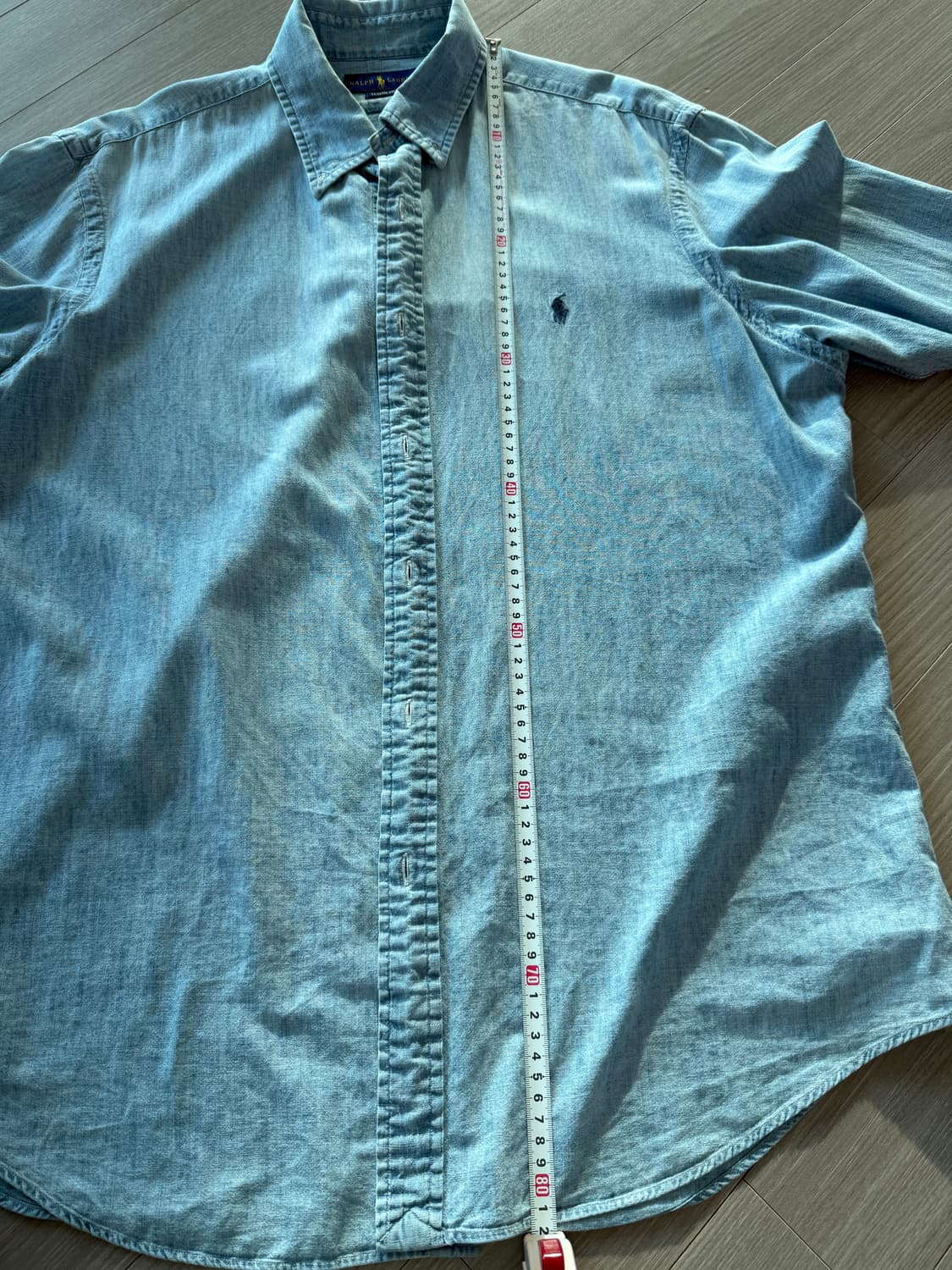 polo 폴로 샴브레이 셔츠 xl 상품이미지8