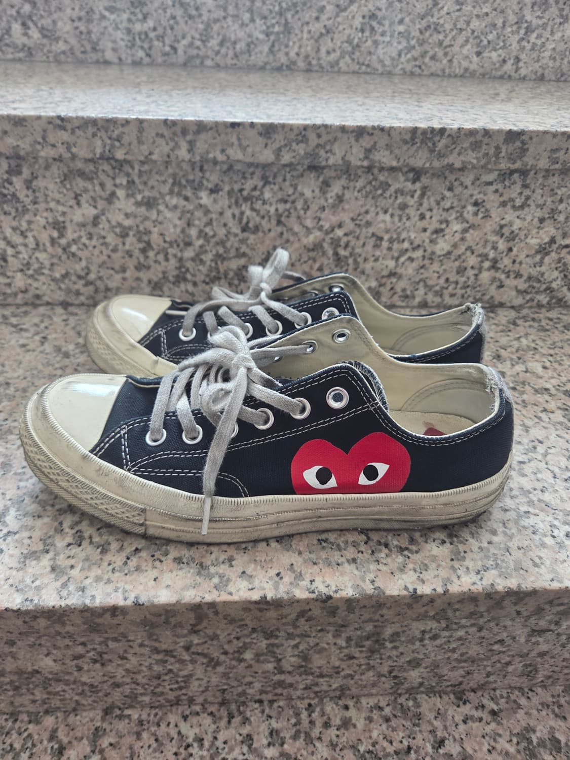 꼼데가르송 컨버스로우 상품이미지1