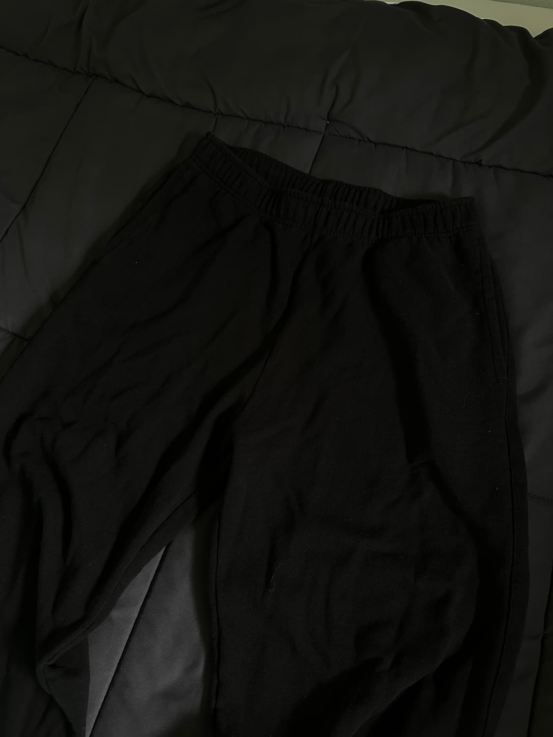 (센트럴 씨) 트루 릴리전 벤딩 스웻팬츠 블랙 L / 와이드 오버핏 상품이미지6