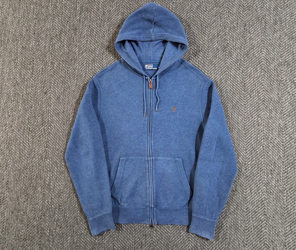 폴로 랄프로렌 페이드 블루 투웨이 후드집업
 상품이미지2